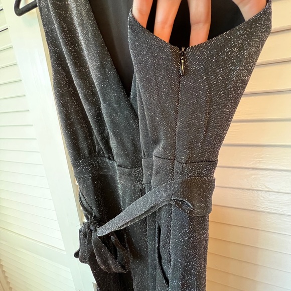 Greylin Black Shimmer Jumpsuit - Picture 5 of 7